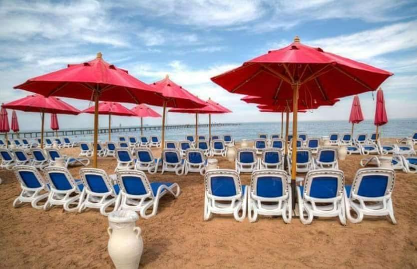 Chalet Porto South Beach - Beach Front Sea View ไอน์ ซกนา ภายนอก รูปภาพ